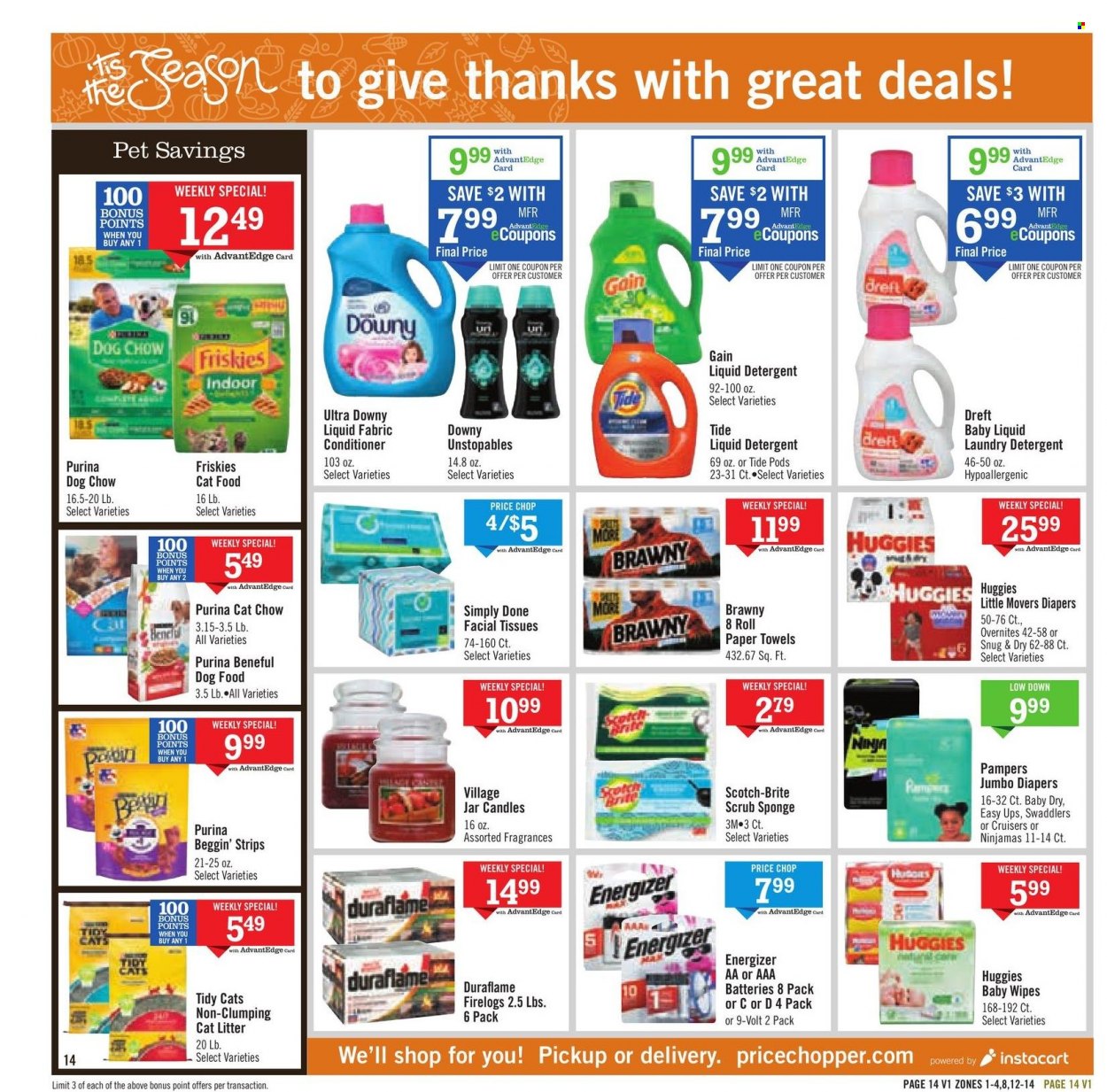 Price Chopper ad - 11/07/2021 - 11/13/2021. Page 14