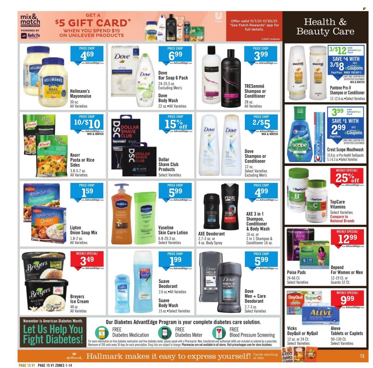 Price Chopper ad - 11/07/2021 - 11/13/2021. Page 15