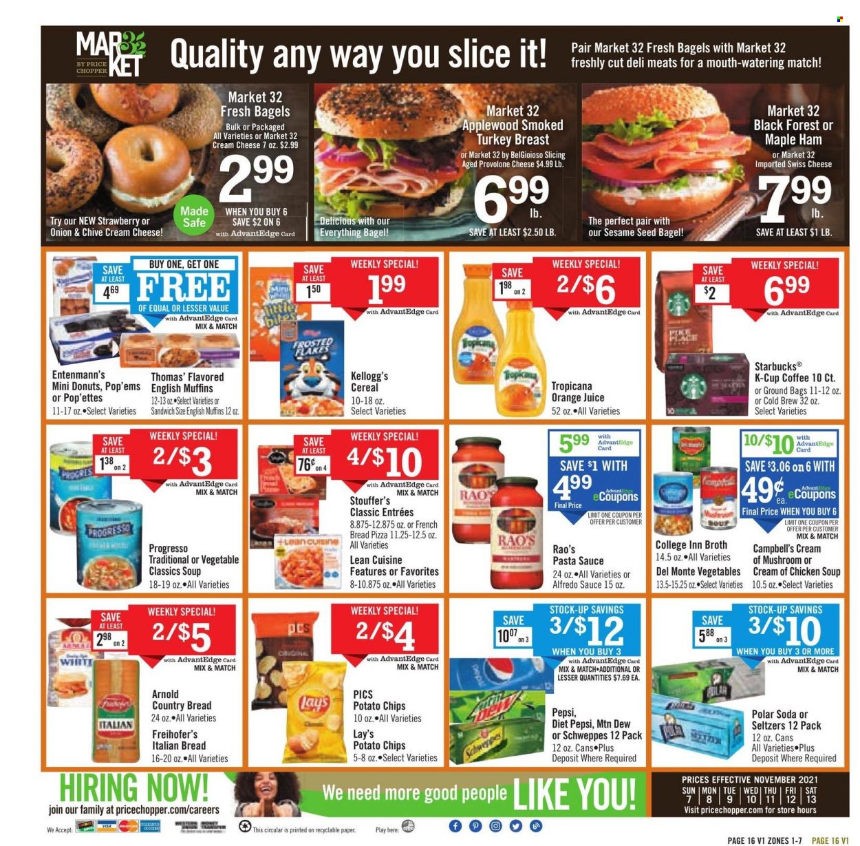Price Chopper ad - 11/07/2021 - 11/13/2021. Page 16
