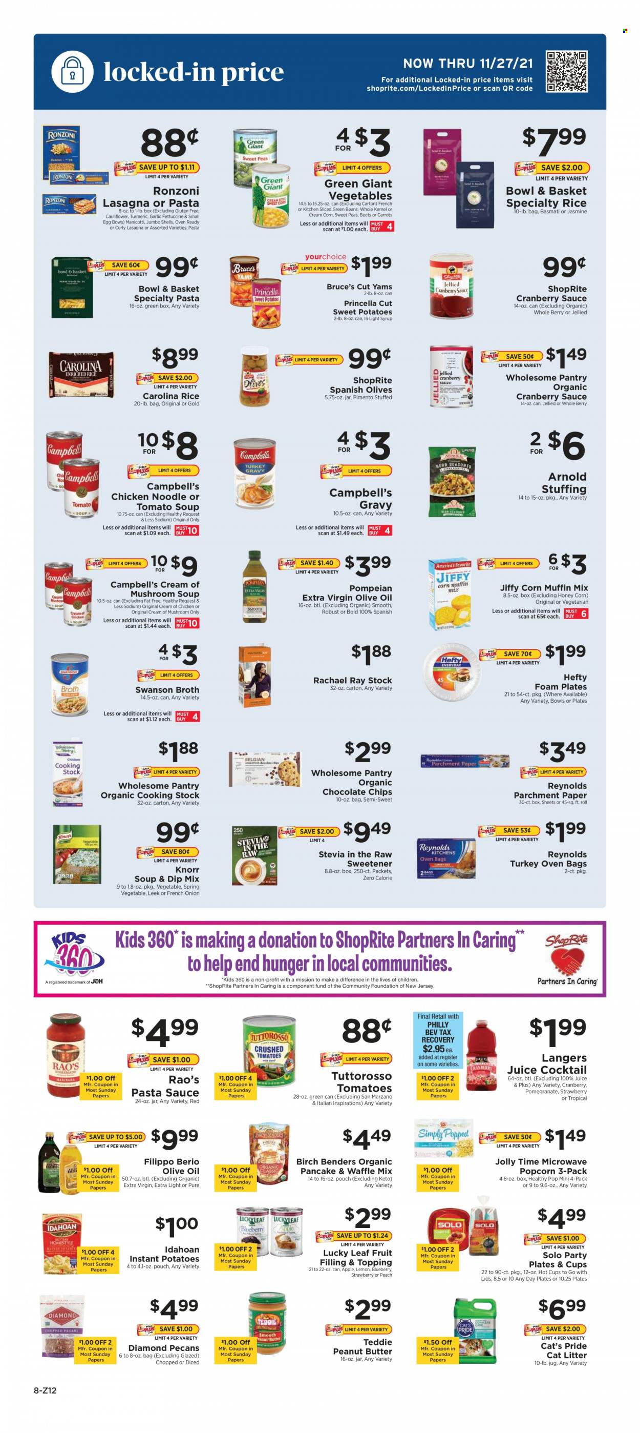 ShopRite ad - 11/07/2021 - 11/13/2021. Page 8