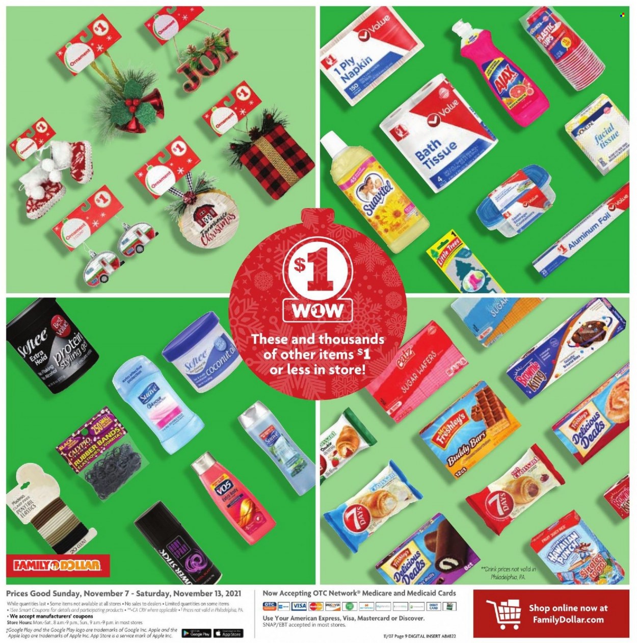 Family Dollar ad - 11/07/2021 - 11/13/2021. Page 11