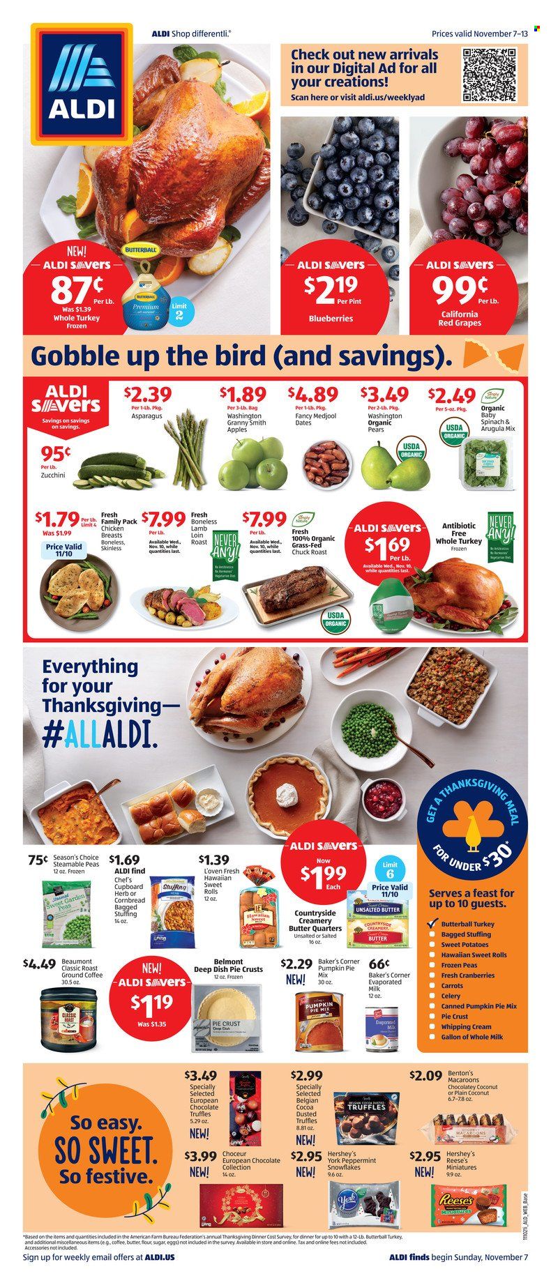 ALDI ad - 11/07/2021 - 11/13/2021. Page 1