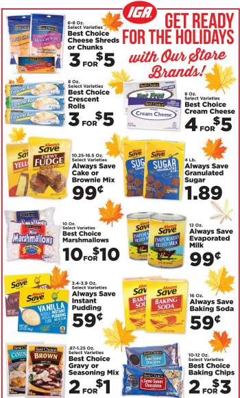 IGA Flyer - 11/10/2021 - 11/16/2021.