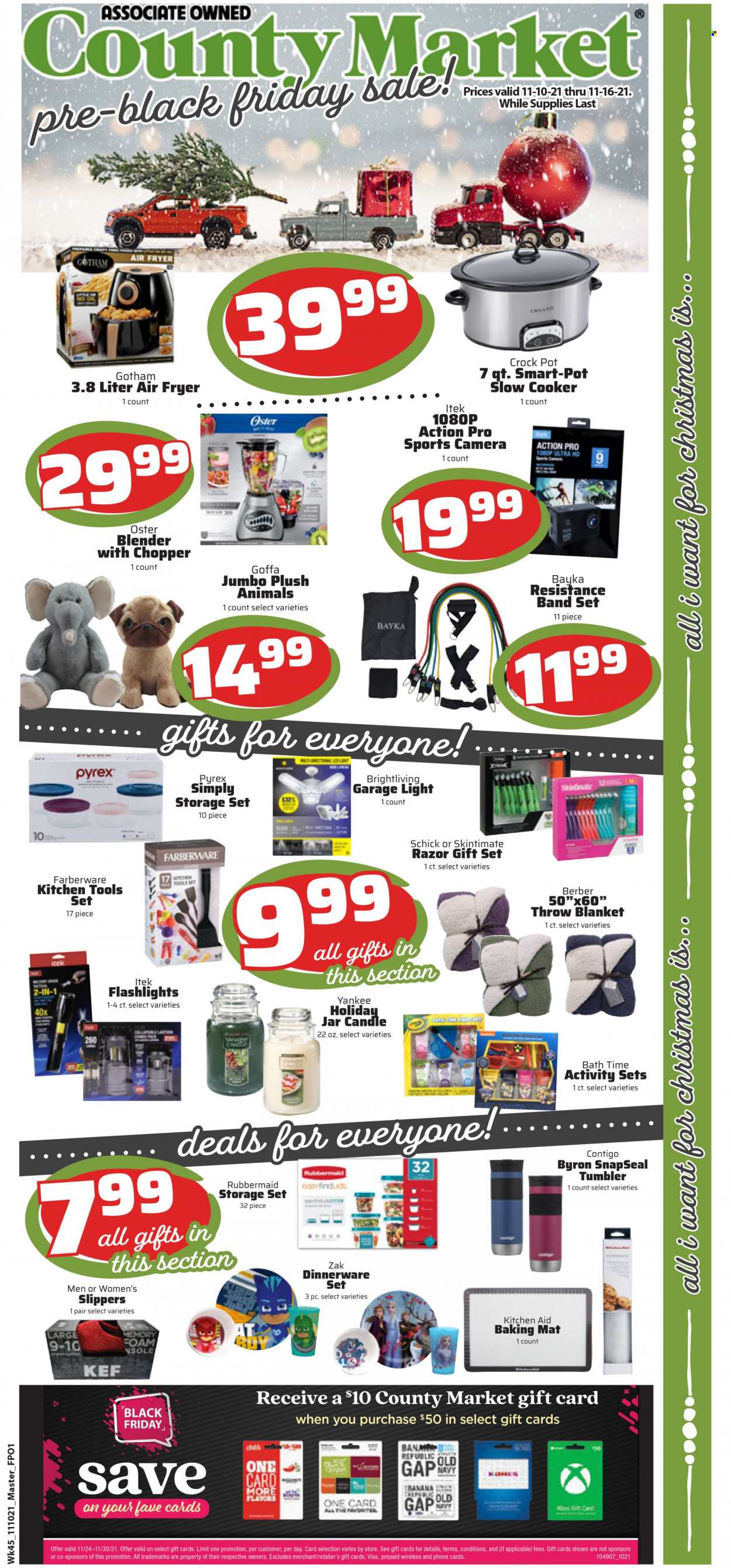 thumbnail - County Market Flyer - 11/10/2021 - 11/16/2021 - Sales products - gift set. Page 1.