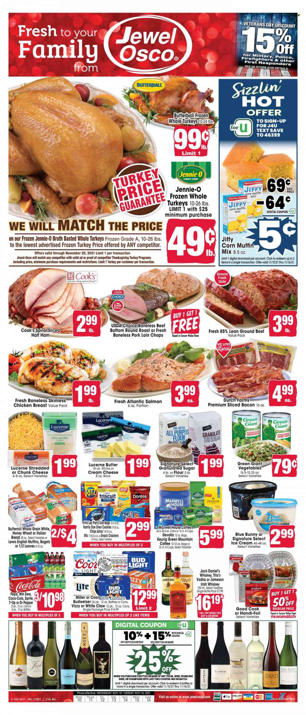 Jewel Osco ad - 11/10/2021 - 11/16/2021. Page 1