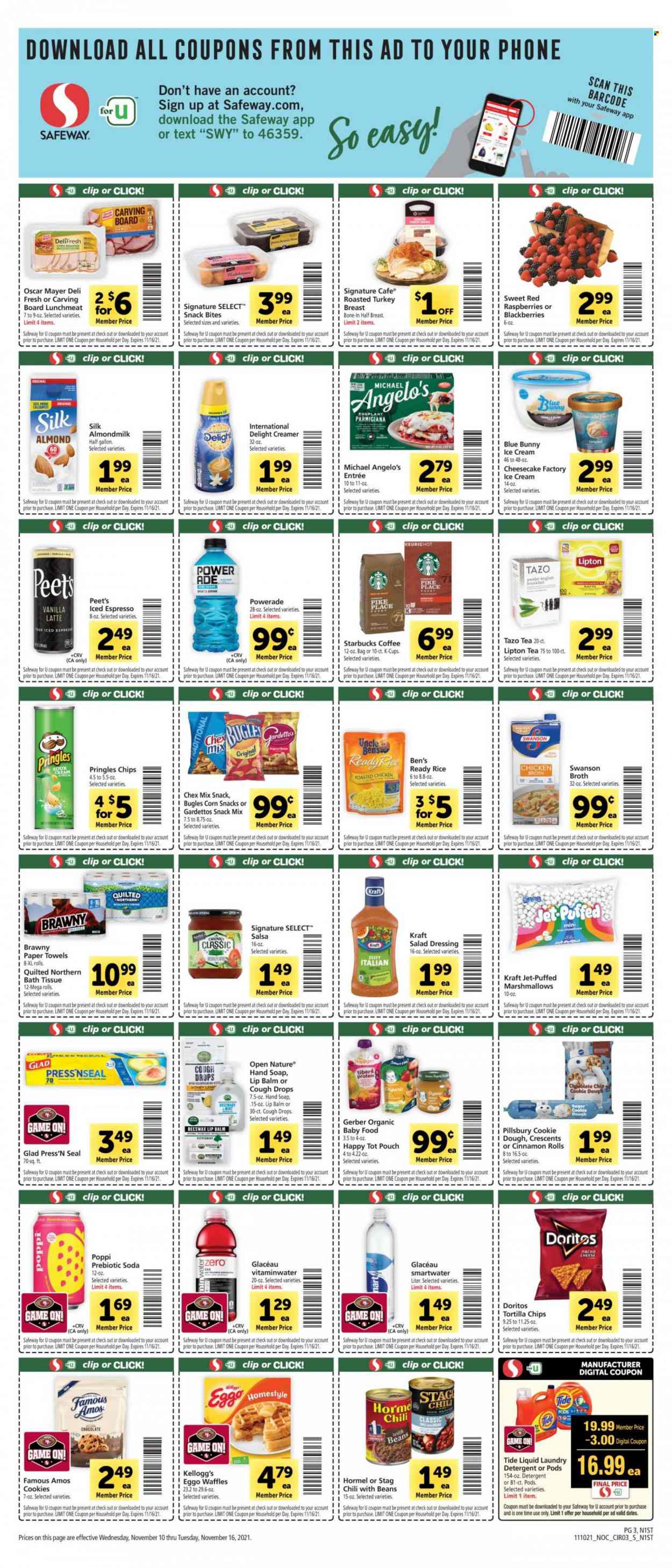 Safeway ad - 11/10/2021 - 11/16/2021. Page 3