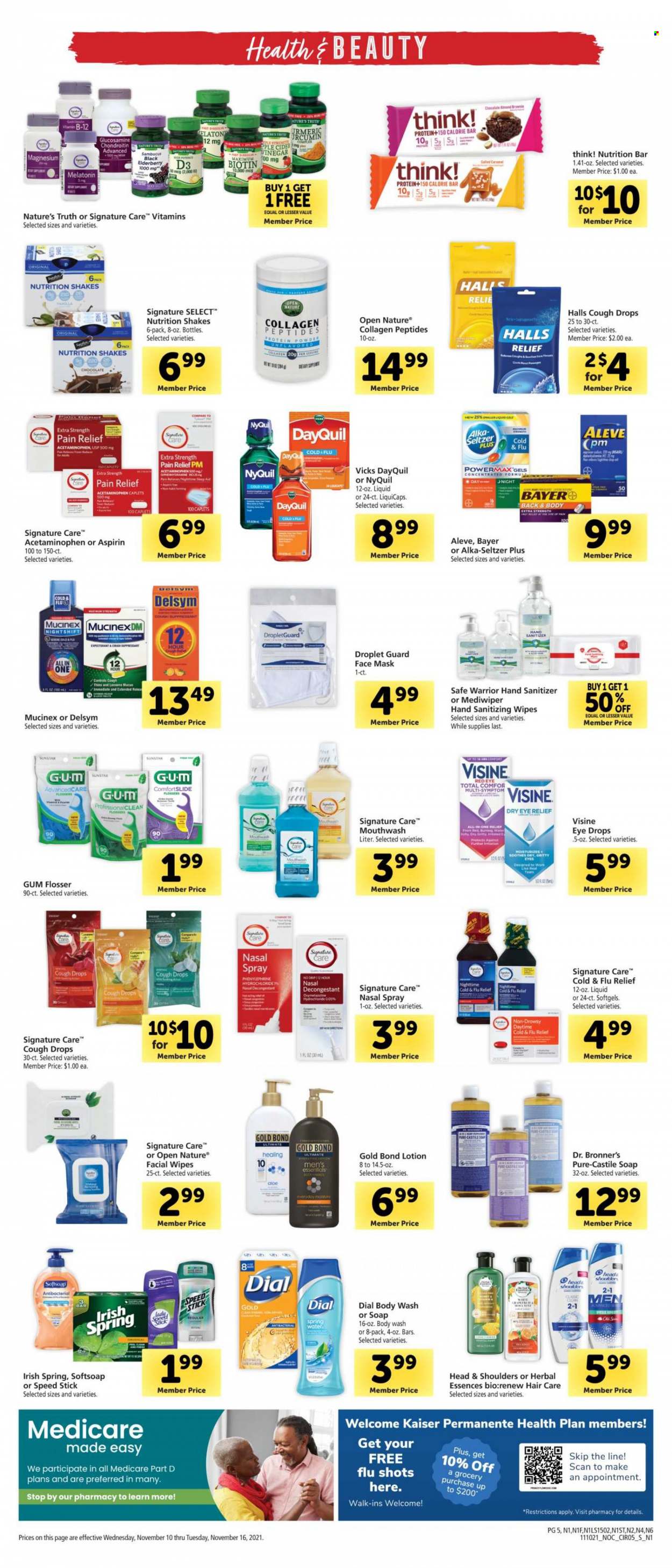 Safeway ad - 11/10/2021 - 11/16/2021. Page 5