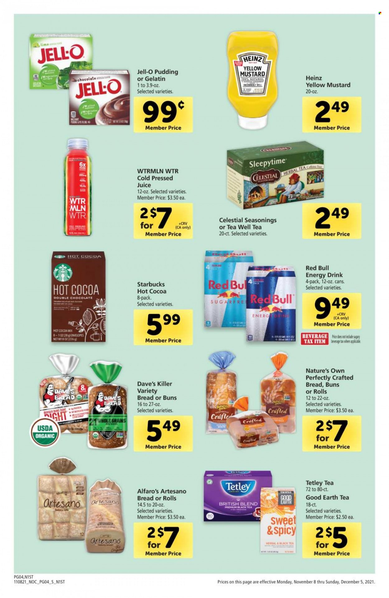Safeway ad - 11/08/2021 - 12/05/2021. Page 4