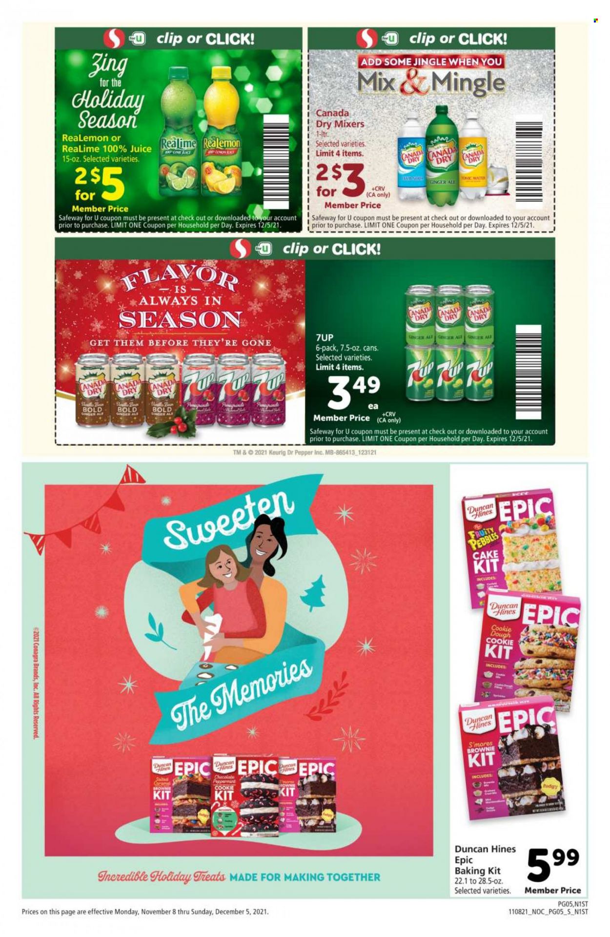 Safeway ad - 11/08/2021 - 12/05/2021. Page 5