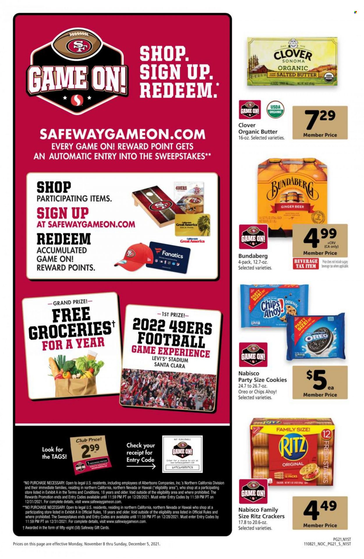 Safeway ad - 11/08/2021 - 12/05/2021. Page 21