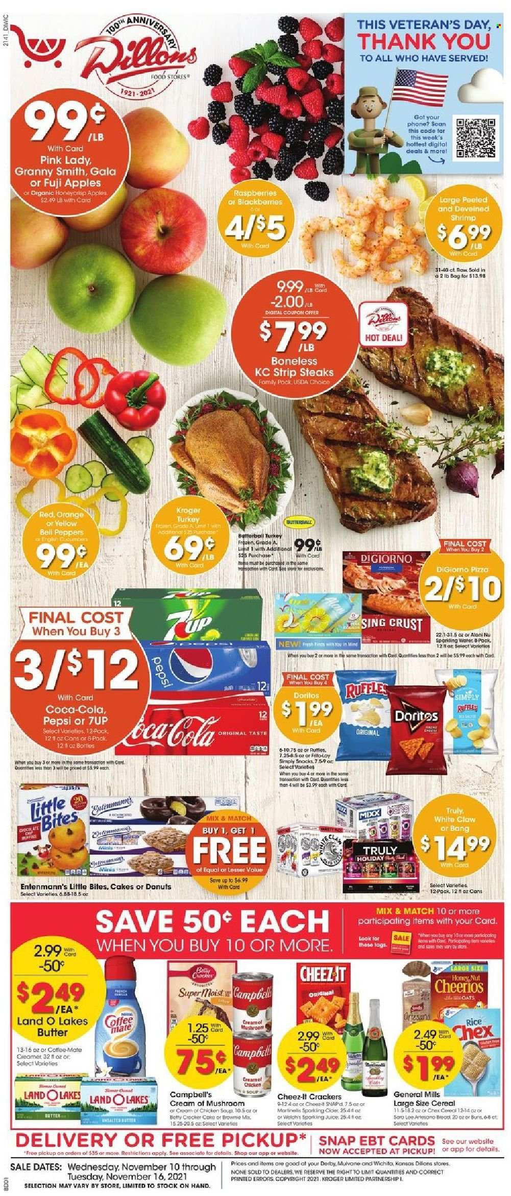 Dillons ad - 11/10/2021 - 11/16/2021. Page 1