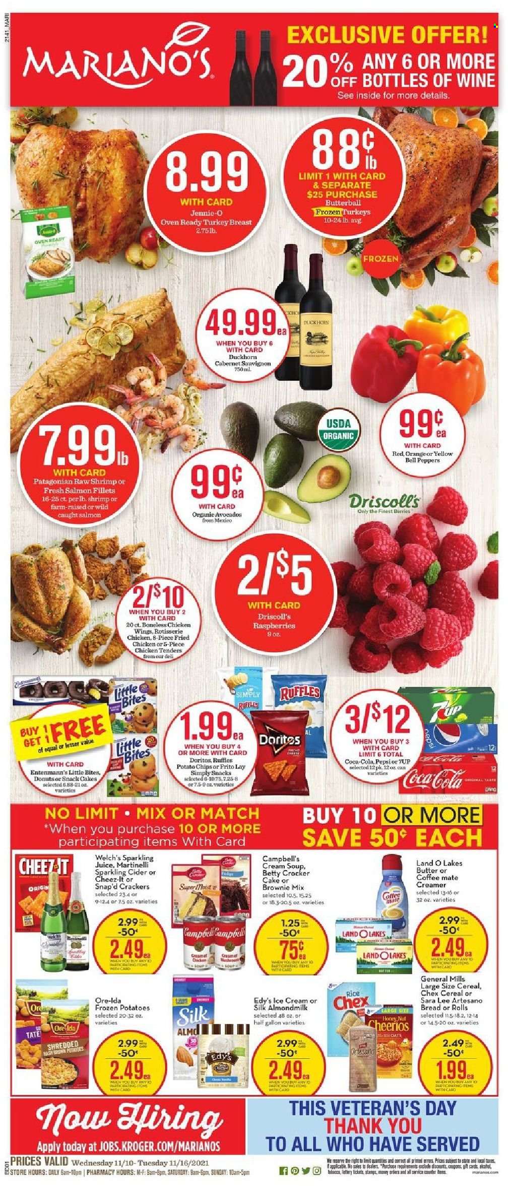 Mariano’s ad - 11/10/2021 - 11/16/2021. Page 1