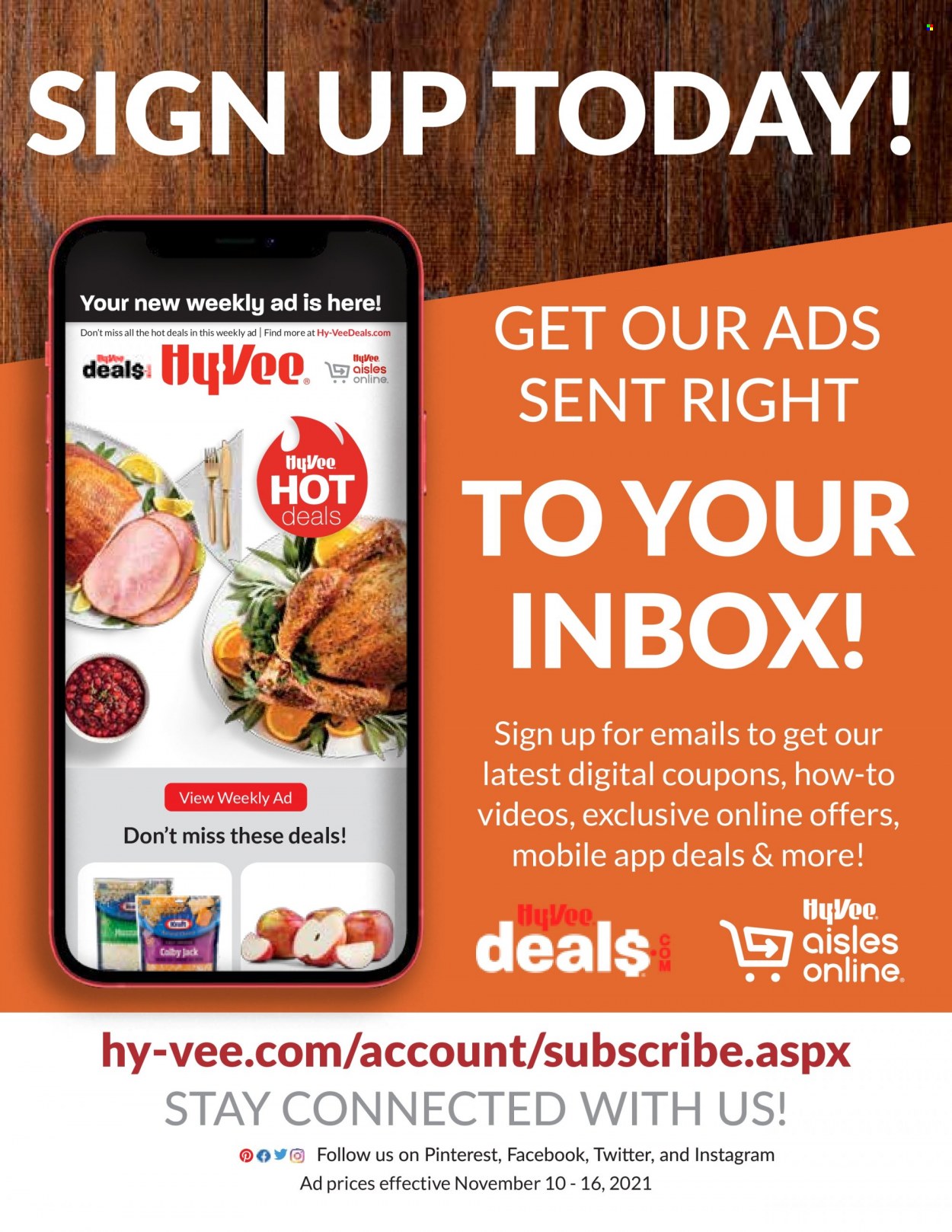 Hy-Vee ad - 11/10/2021 - 11/16/2021. Page 37