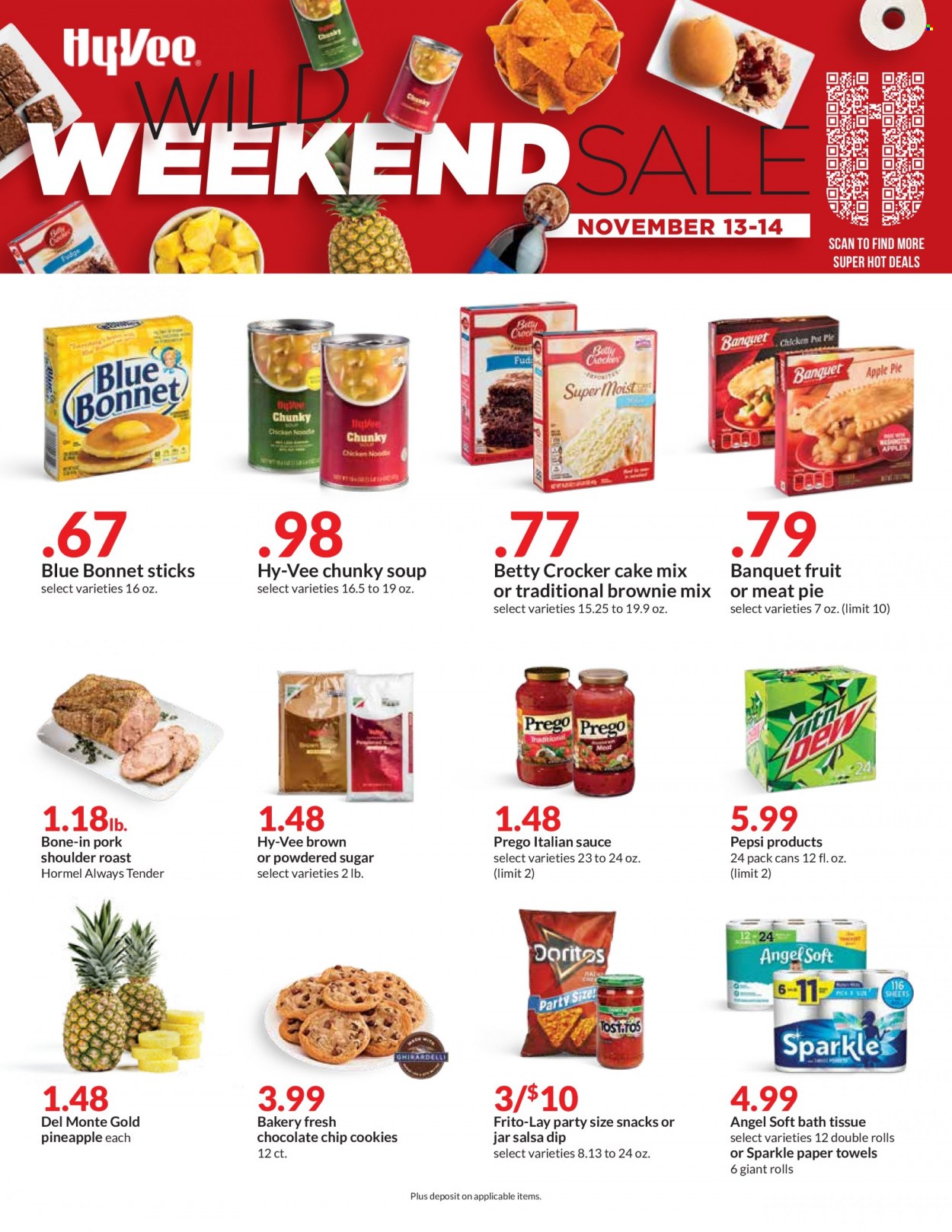 Hy-Vee ad - 11/13/2021 - 11/14/2021. Page 1
