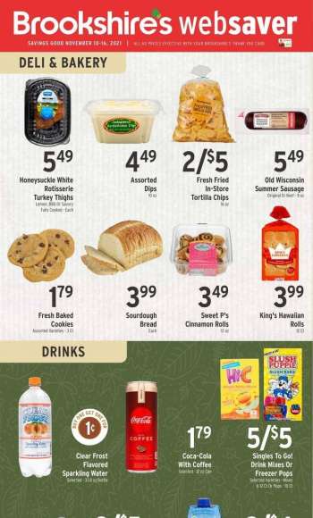 Brookshires Flyer - 11/10/2021 - 11/16/2021.
