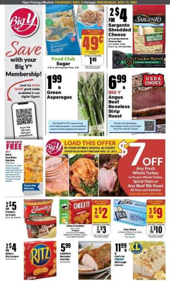 Big Y Flyer - 11/11/2021 - 11/17/2021.
