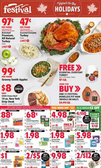 Festival Foods Flyer - 11/10/2021 - 11/16/2021.