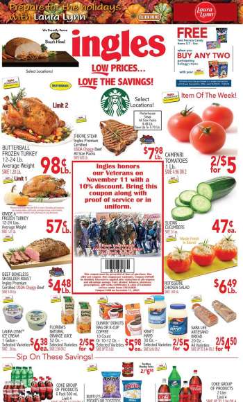 Ingles Flyer - 11/10/2021 - 11/16/2021.