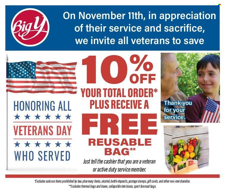 Big Y ad - 11/11/2021 - 11/12/2021. Page 1