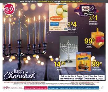 Big Y Flyer - 11/11/2021 - 12/08/2021.