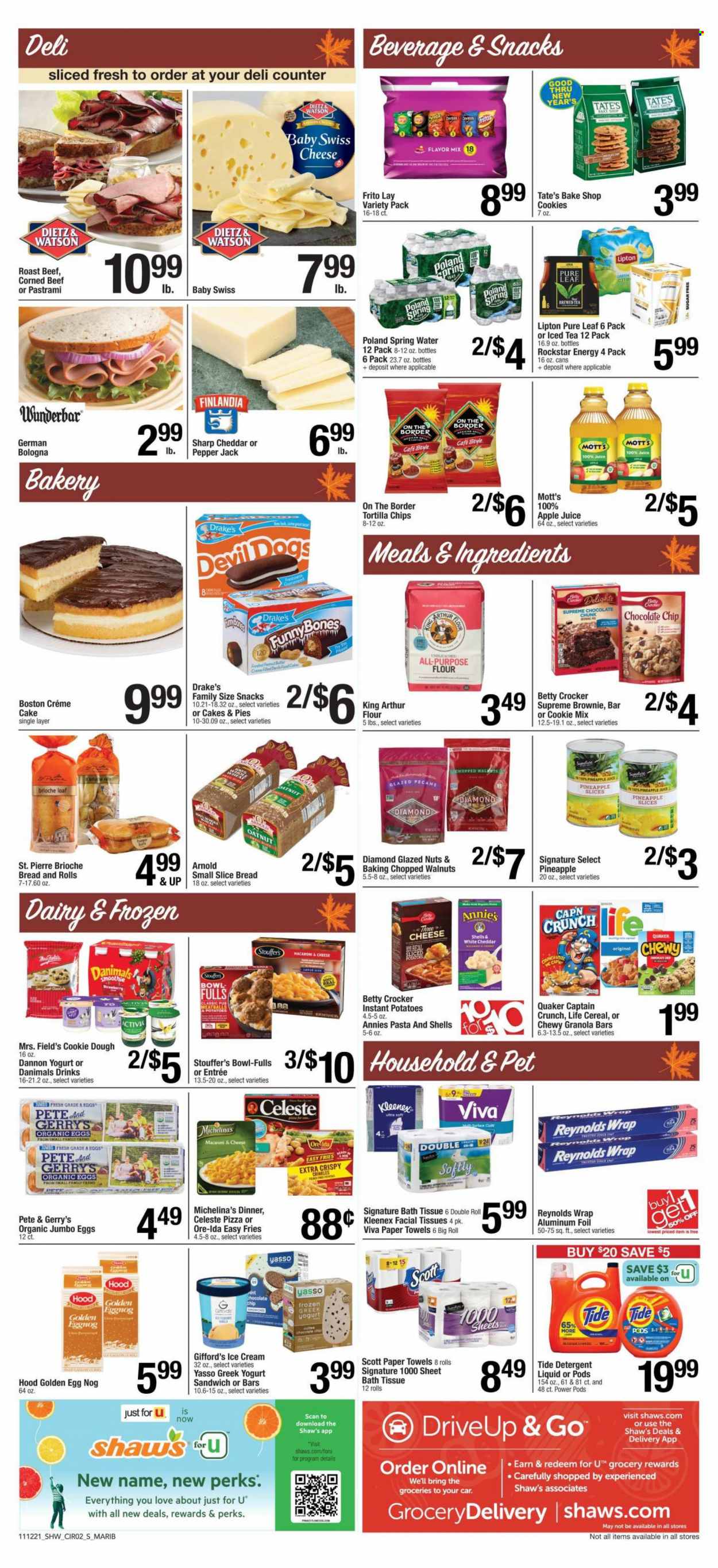 Shaw’s ad - 11/12/2021 - 11/18/2021. Page 2