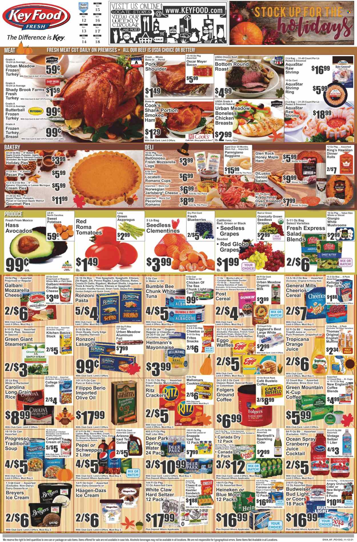 Key Food ad - 11/12/2021 - 11/18/2021. Page 1