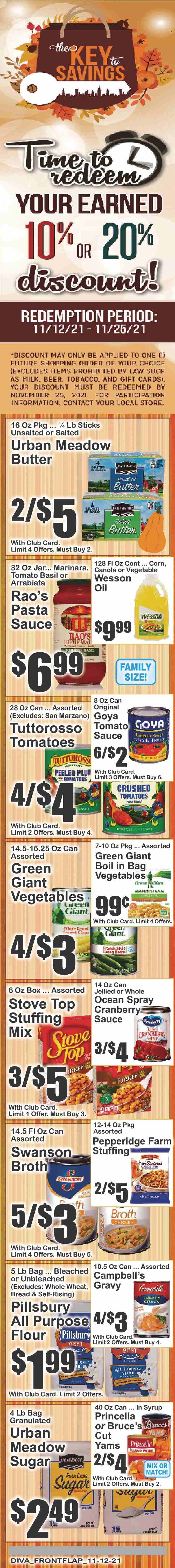Key Food ad - 11/12/2021 - 11/18/2021. Page 9