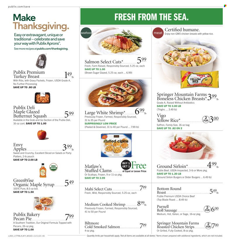 Publix ad - 11/11/2021 - 11/17/2021. Page 7