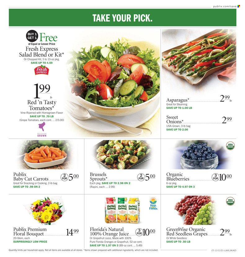 Publix ad - 11/11/2021 - 11/17/2021. Page 11