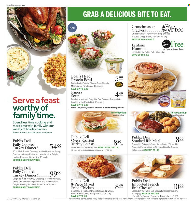 Publix ad - 11/11/2021 - 11/17/2021. Page 12