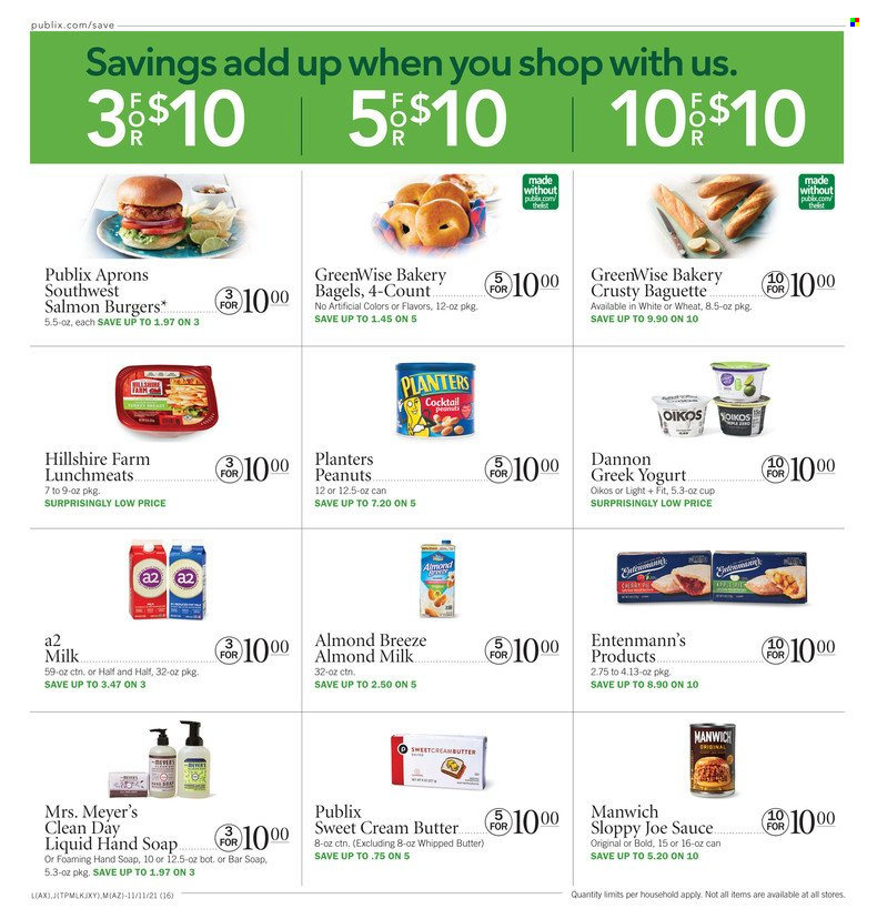 Publix ad - 11/11/2021 - 11/17/2021. Page 20