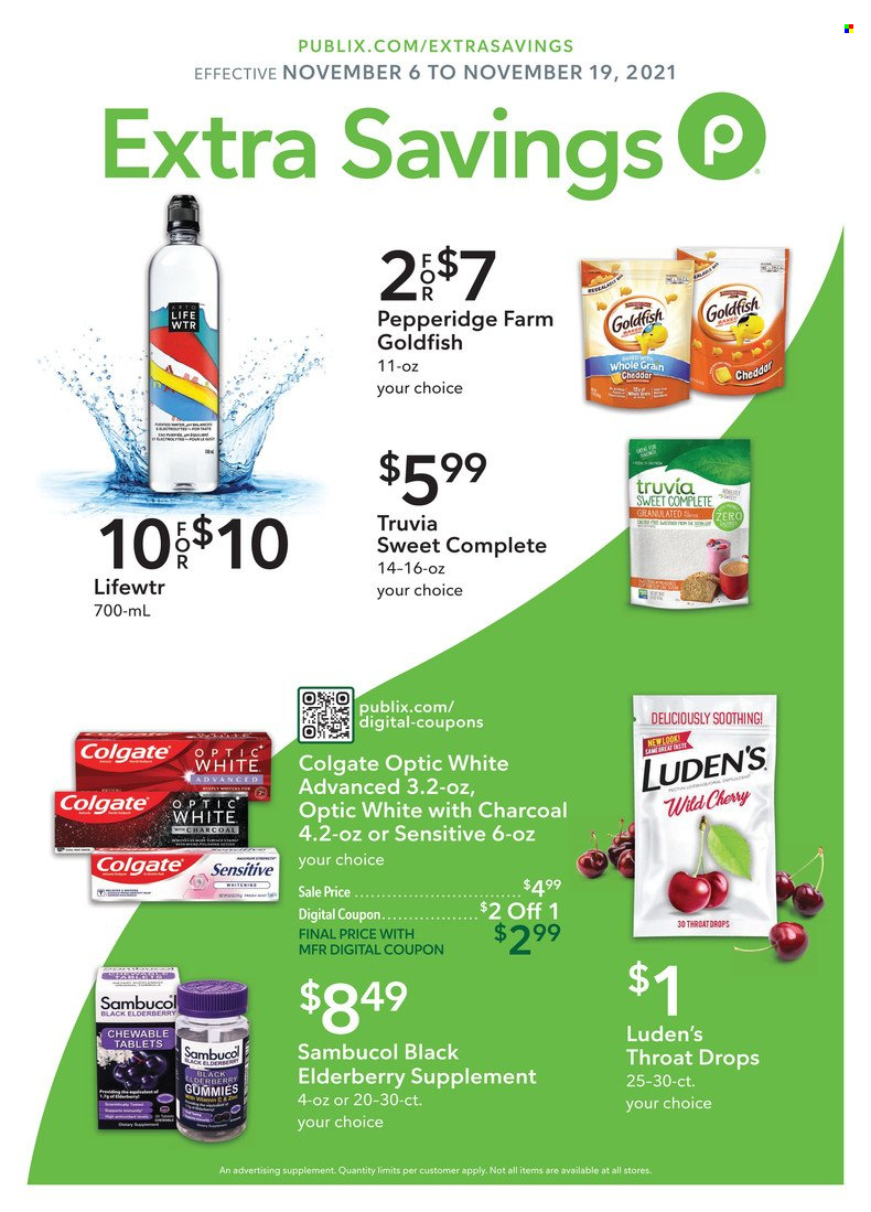 Publix ad - 11/06/2021 - 11/19/2021. Page 1