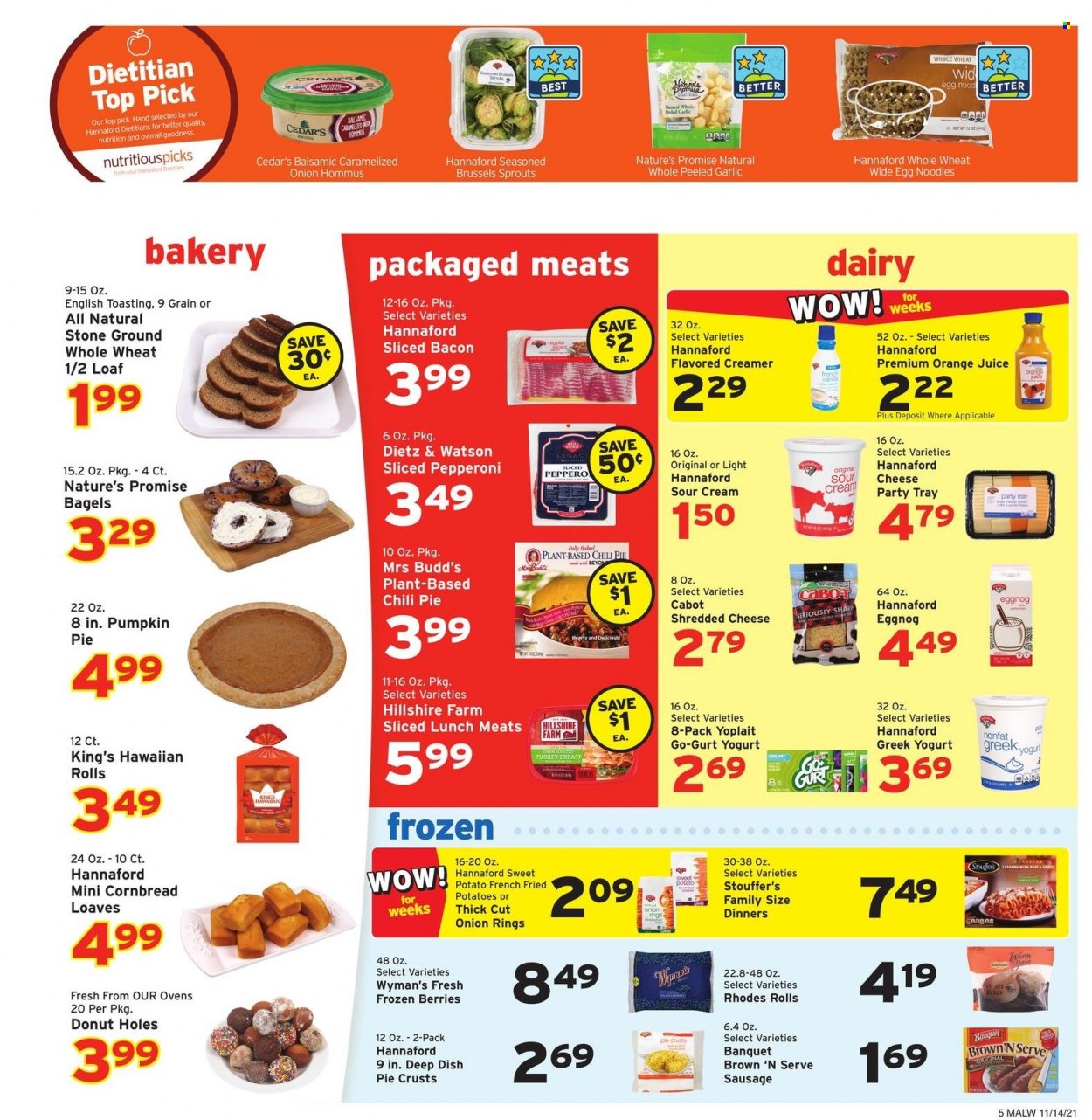 Hannaford ad - 11/14/2021 - 11/20/2021. Page 6
