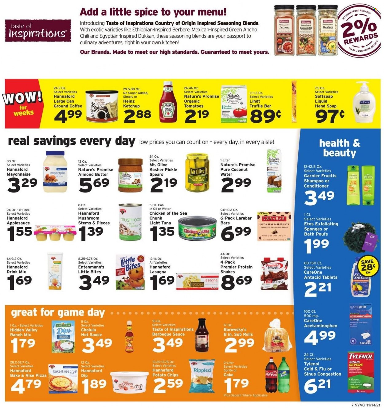 Hannaford ad - 11/14/2021 - 11/20/2021. Page 7