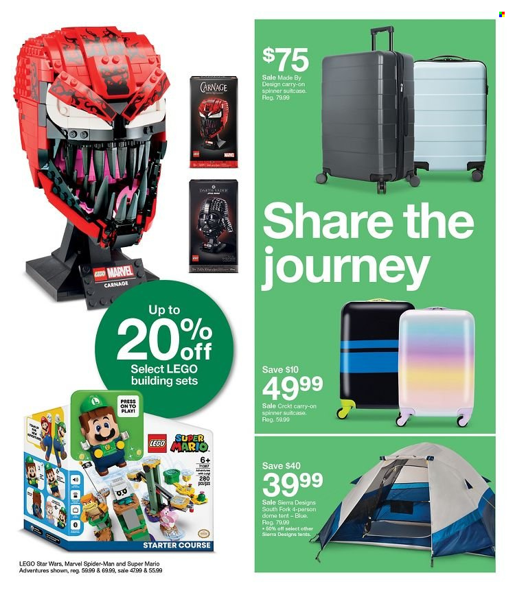 thumbnail - Target Flyer - 11/14/2021 - 11/20/2021 - Sales products - fork, LEGO, LEGO Star Wars, LEGO Super Mario. Page 11.