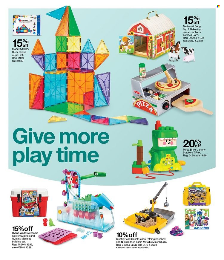 thumbnail - Target Flyer - 11/14/2021 - 11/20/2021 - Sales products - pizza, mixer, building set, Mega Bloks, nickelodeon slime, Slime. Page 37.
