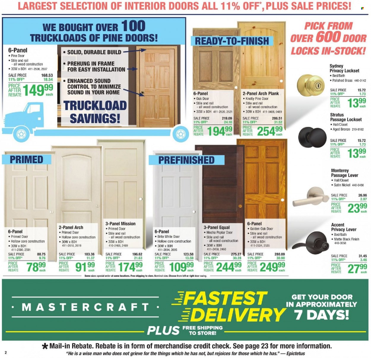 Menards ad - 11/11/2021 - 11/24/2021. Page 2