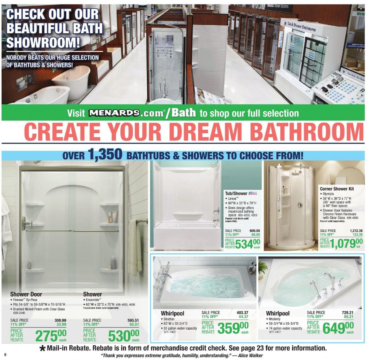 Menards ad - 11/11/2021 - 11/24/2021. Page 6