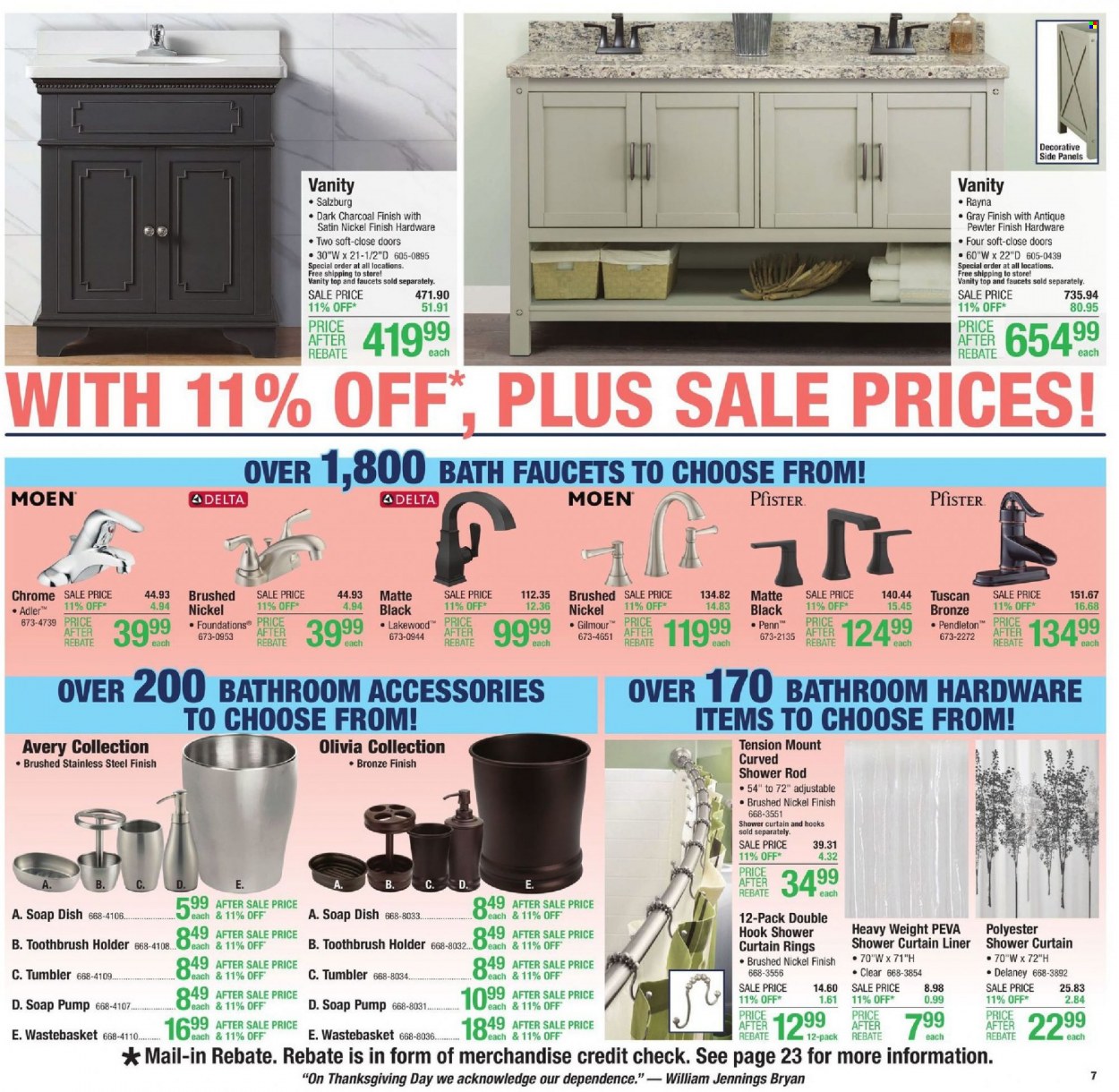 Menards ad - 11/11/2021 - 11/24/2021. Page 7