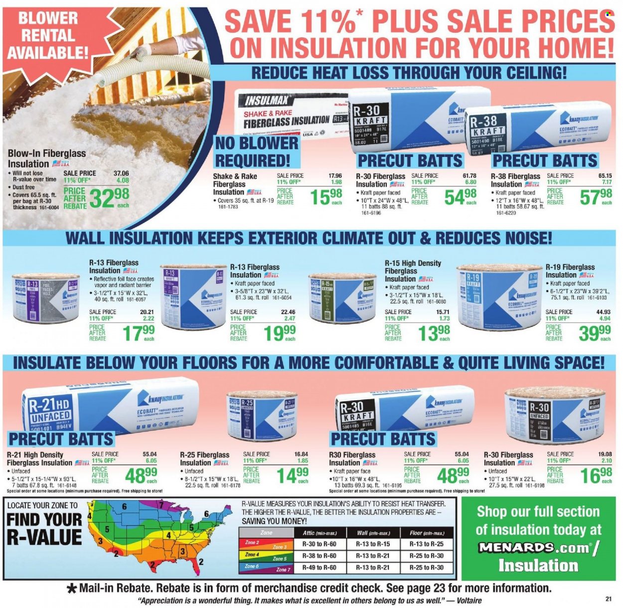 Menards ad - 11/11/2021 - 11/24/2021. Page 29