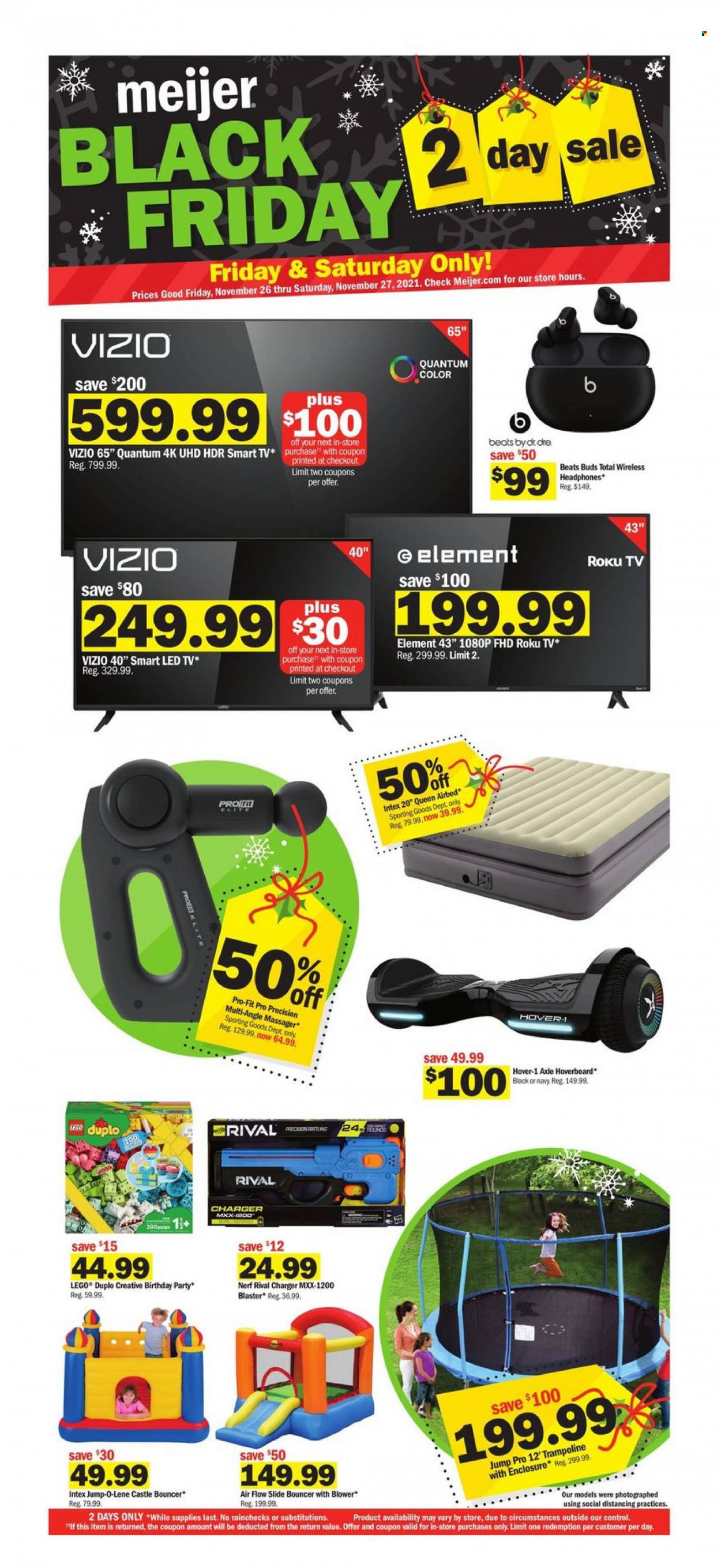 Meijer ad - 11/26/2021 - 11/27/2021. Page 1