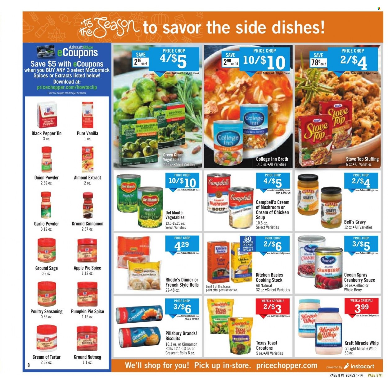 Price Chopper ad - 11/14/2021 - 11/20/2021. Page 8