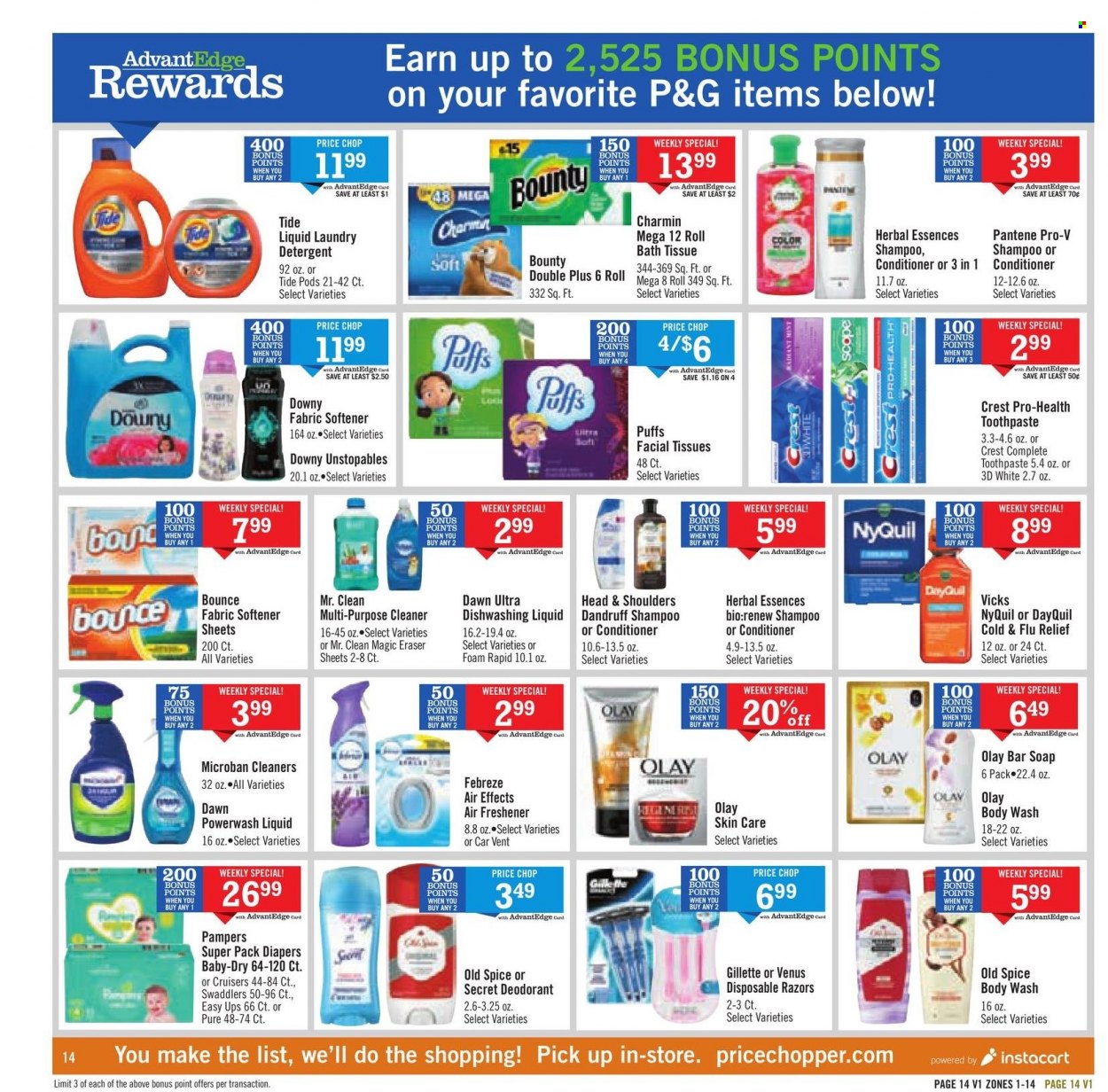 Price Chopper ad - 11/14/2021 - 11/20/2021. Page 14