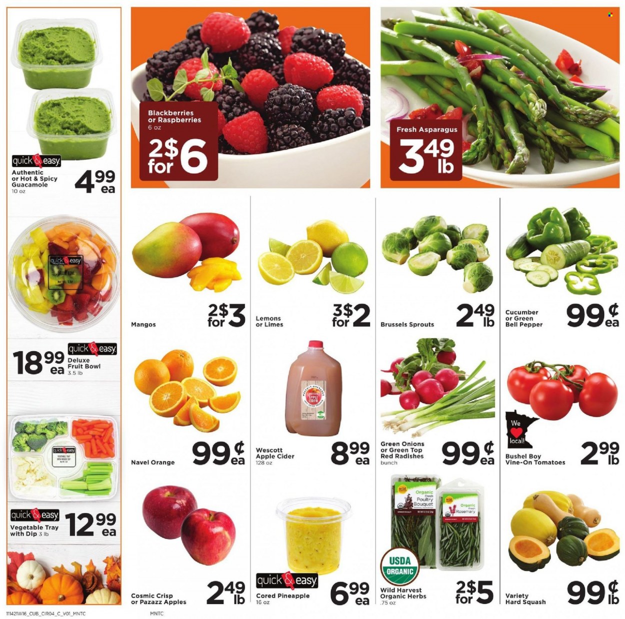 Cub Foods ad - 11/14/2021 - 11/20/2021. Page 4