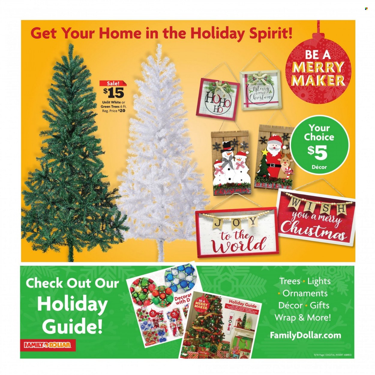 Family Dollar ad - 11/14/2021 - 11/20/2021. Page 7