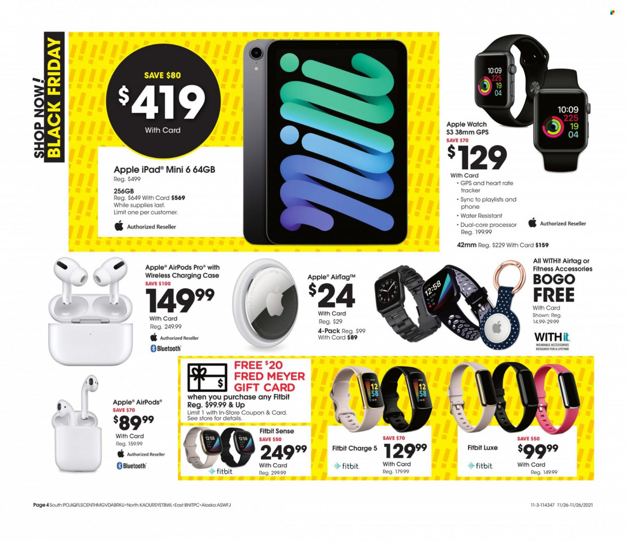 Fred Meyer ad - 11/26/2021 - 11/26/2021. Page 4