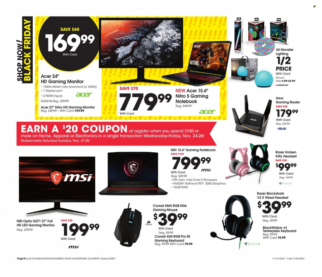 Fred Meyer ad - 11/26/2021 - 11/26/2021. Page 8