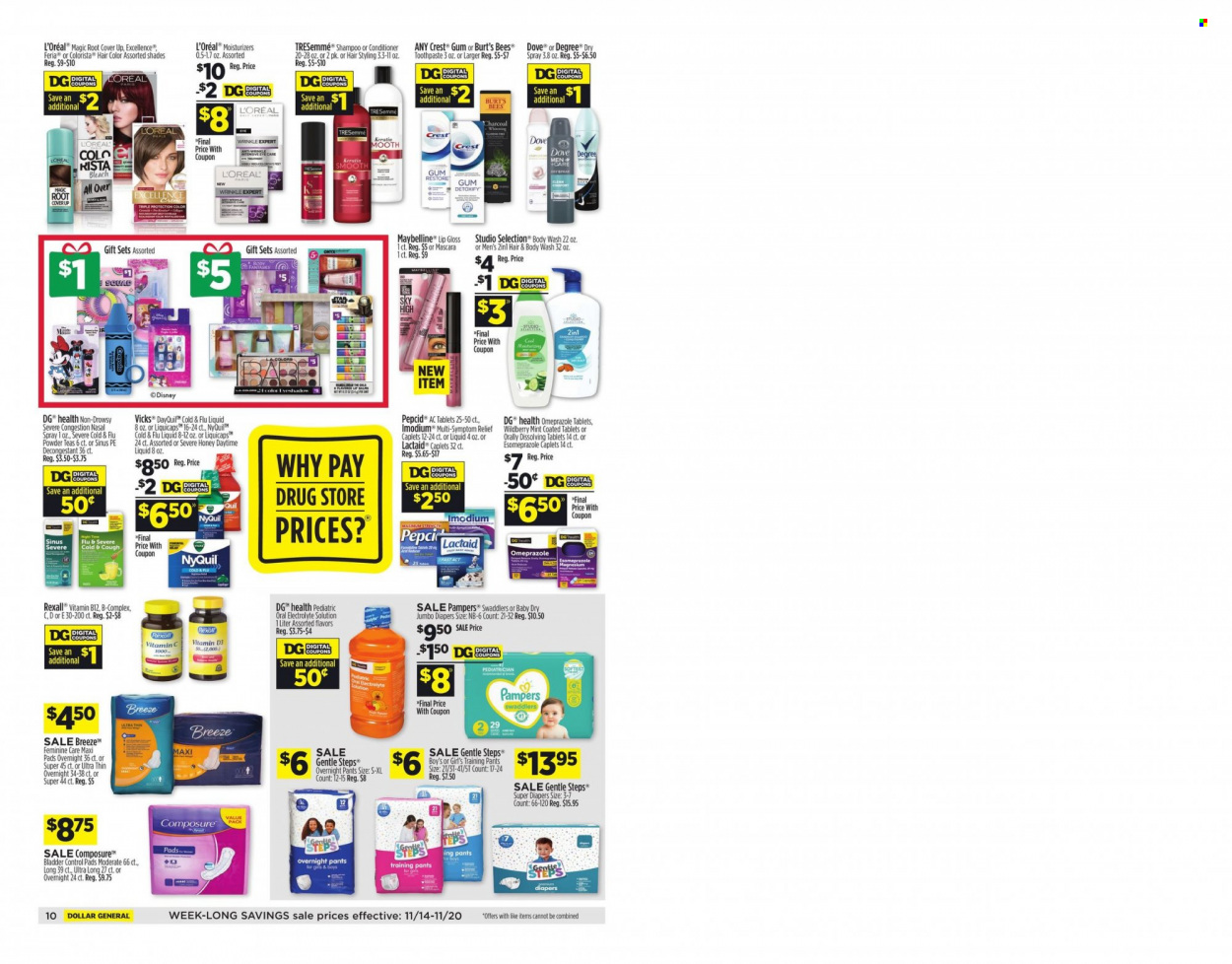 Dollar General ad - 11/14/2021 - 11/20/2021. Page 8