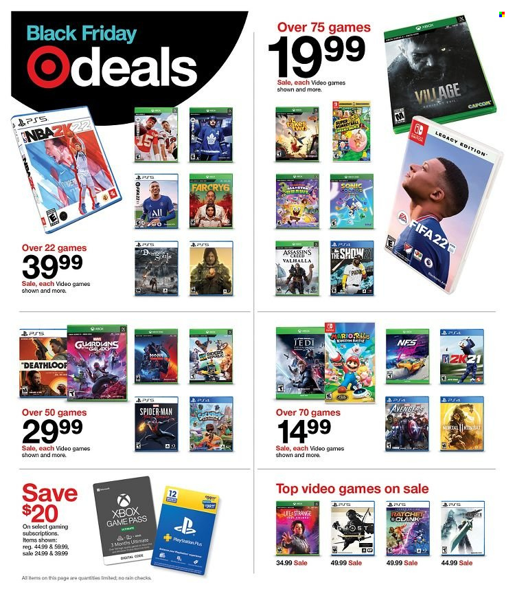 Target ad - 11/21/2021 - 11/27/2021. Page 39