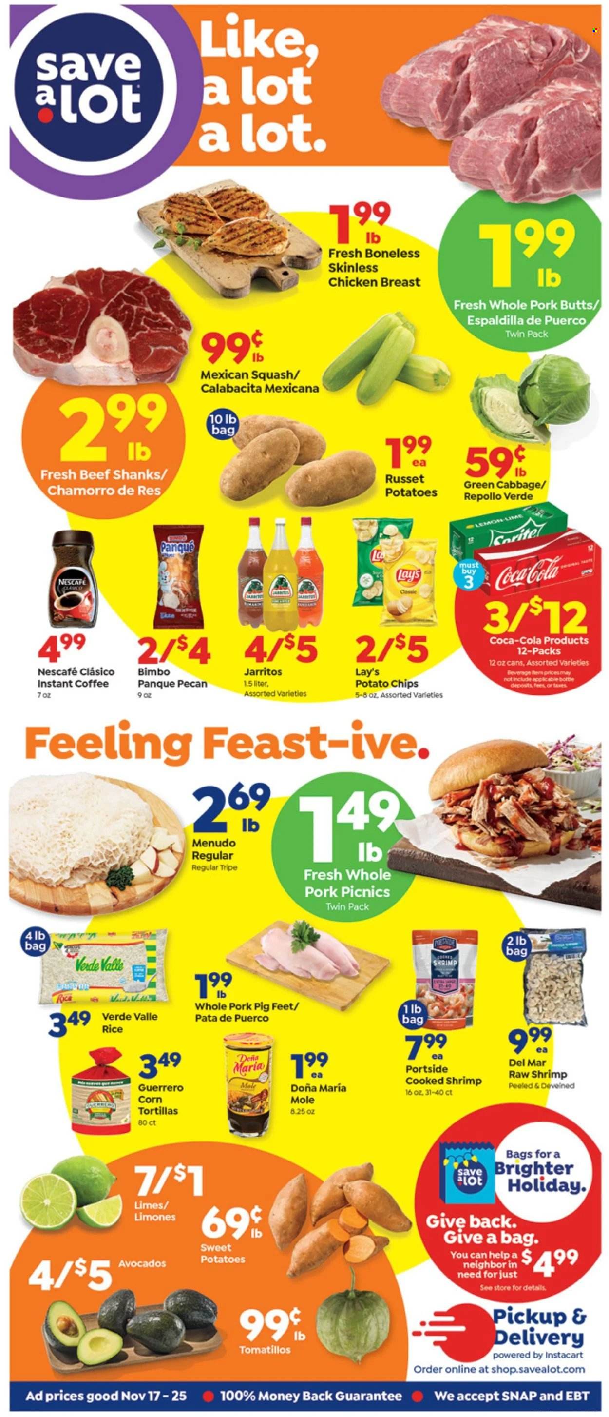 Save a Lot ad - 11/17/2021 - 11/25/2021. Page 1